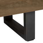 TV-Möbel TIMBER Dunkelbraun