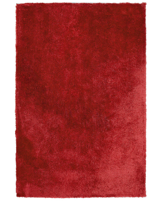 Teppich rot 200 x 300 cm Shaggy EVREN