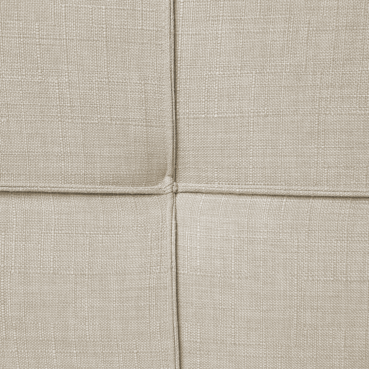 Bett mit Lattenrost Stoff LANNION 160 x 200 cm Hellbeige