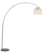 Stehlampe GUAVIARE Rattan Beige