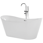 Badewanne freistehend weiss oval 180 x 78 cm ANTIGUA