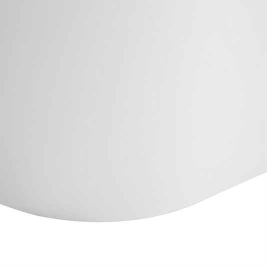 Badewanne freistehend weiss oval 180 x 78 cm ANTIGUA