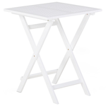 Bistro Set inkl. Kissen klappbar FIJI Holz Blau