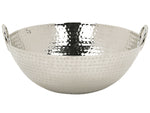 Dekoschüssel Aluminium silber ⌀ 35 cm SHIBAH
