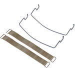 Lattenrost manuell verstellbar 2er Set MOON 180 x 200 cm Dunkelgrau