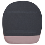 Sessel TROMSO Samtstoff Rosa