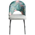 Esszimmerstuhl 2er Set COVELO Samtstoff Mintgrün