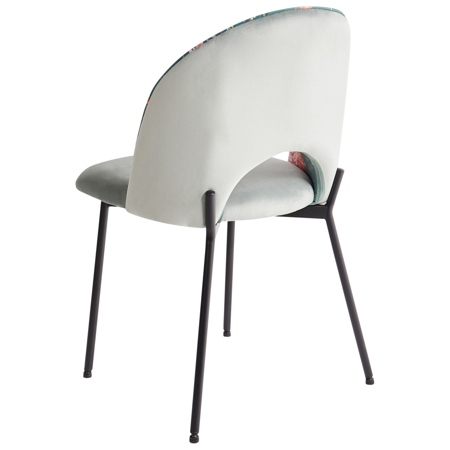 Esszimmerstuhl 2er Set COVELO Samtstoff Mintgrün