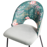 Esszimmerstuhl 2er Set COVELO Samtstoff Mintgrün