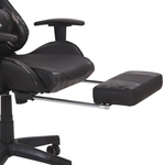 Gaming Stuhl drehbar VICTORY Kunstleder Dunkelgrau