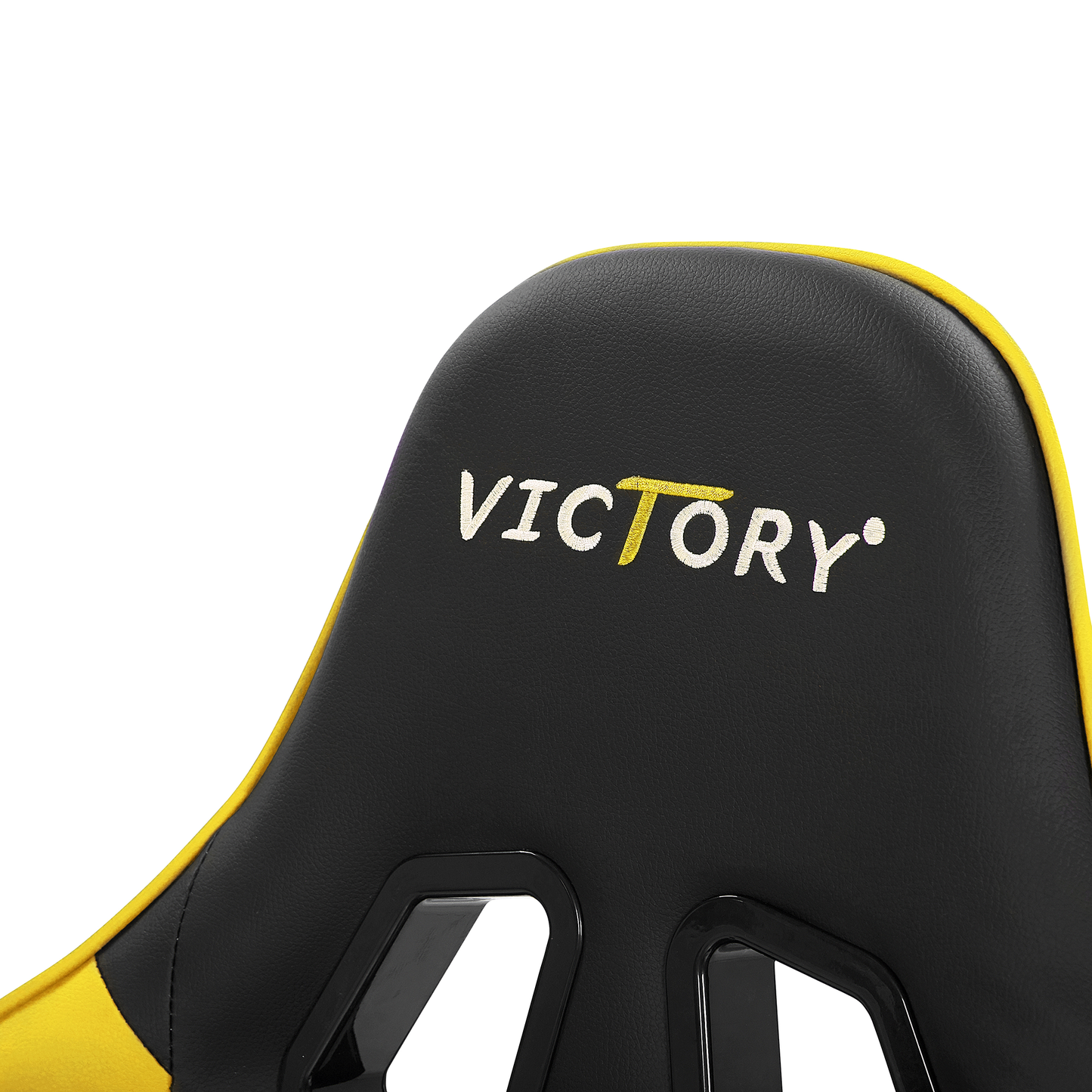 Gaming Stuhl drehbar VICTORY Kunstleder Gelb