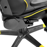 Gaming Stuhl drehbar VICTORY Kunstleder Gelb