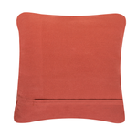 Dekokissen 2er Set AKKOY Baumwolle 45 x 45 cm Orange Geometrisches Muster