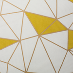 Dekokissen 2er Set CLARKIA Baumwolle 45 x 45 cm Gelb Geometrisches Muster