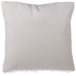 Dekokissen 2er Set DAISY Webpelz 45 x 45 cm Hellbeige Ohne Muster