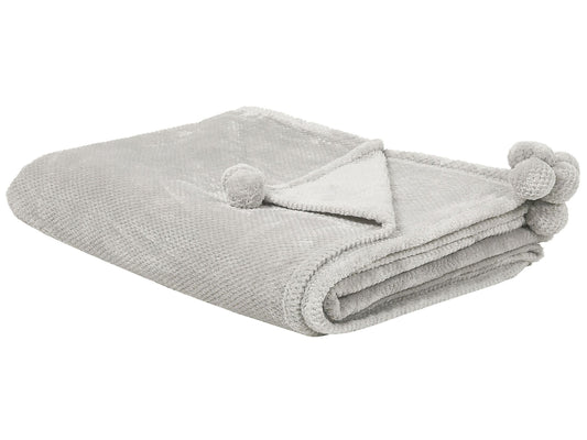 Kuscheldecke SAITLER 150 x 200 cm Hellgrau