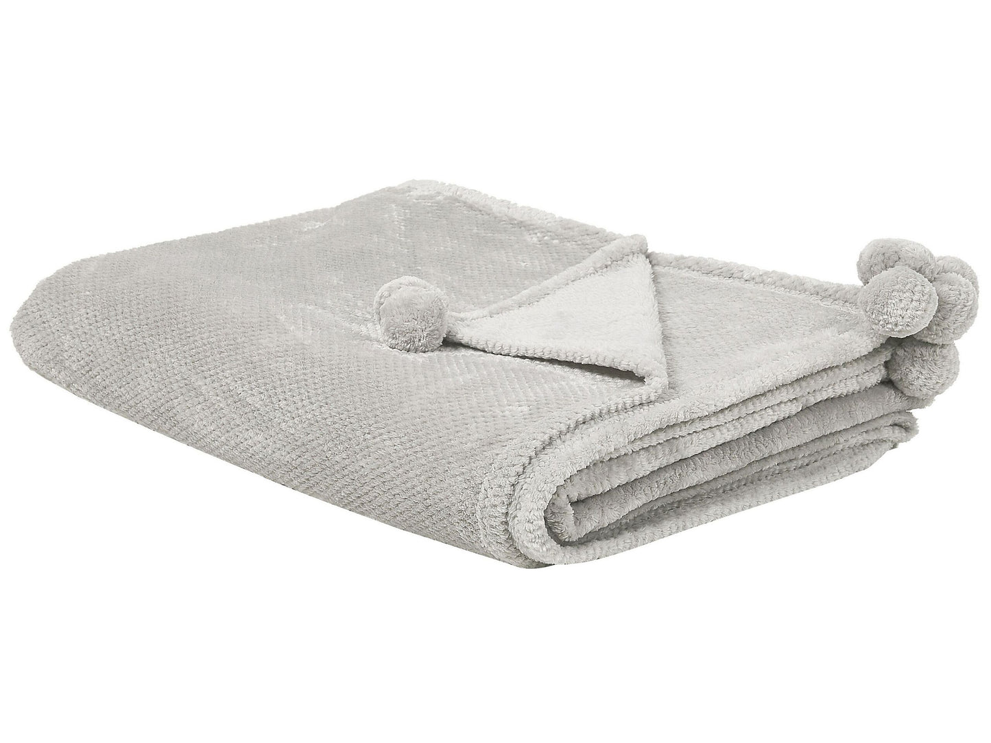 Kuscheldecke SAITLER 150 x 200 cm Hellgrau