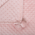 Kuscheldecke SAMUR 200 x 220 cm Rosa