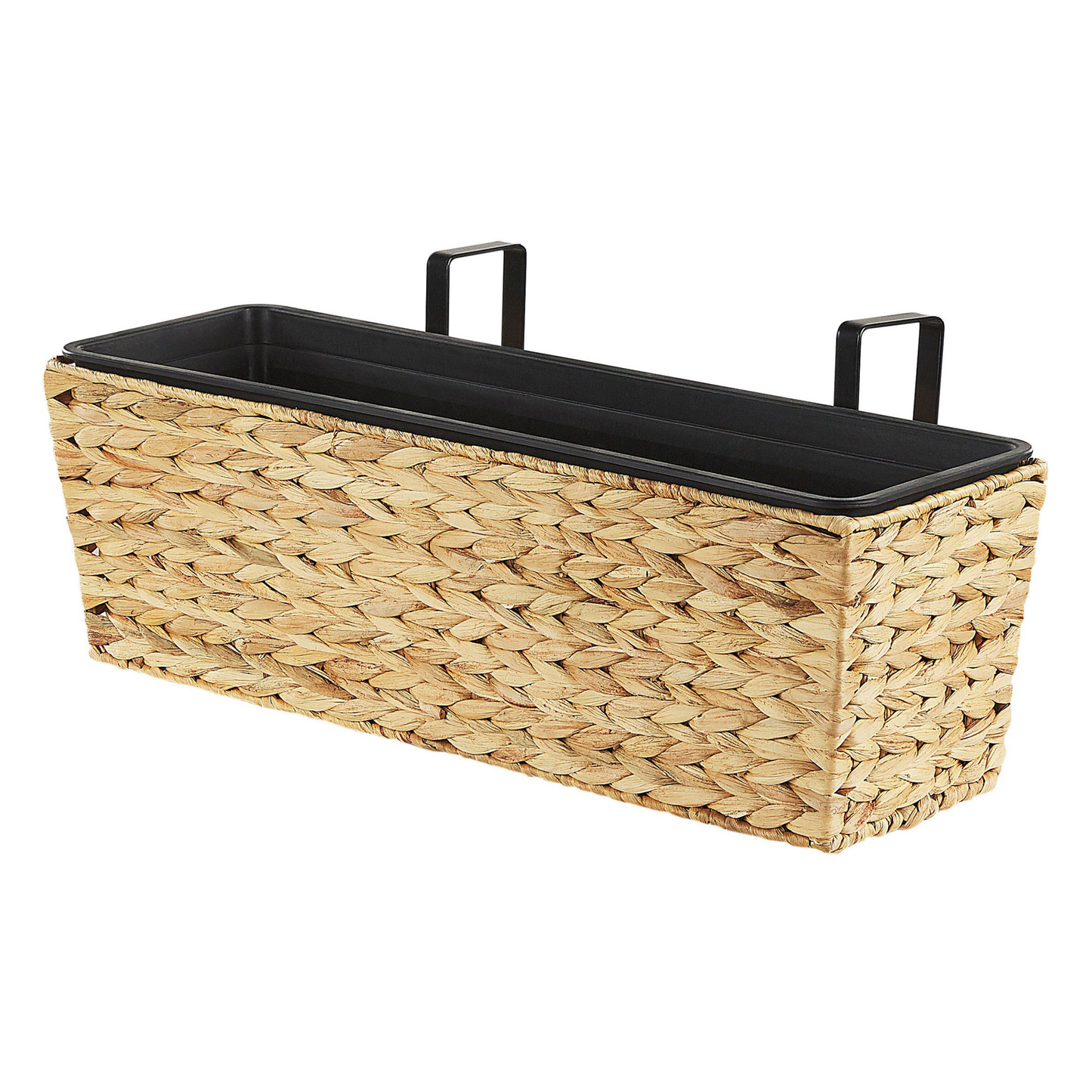 Blumenkübel KAWALA Rattan 60 cm Sandbeige