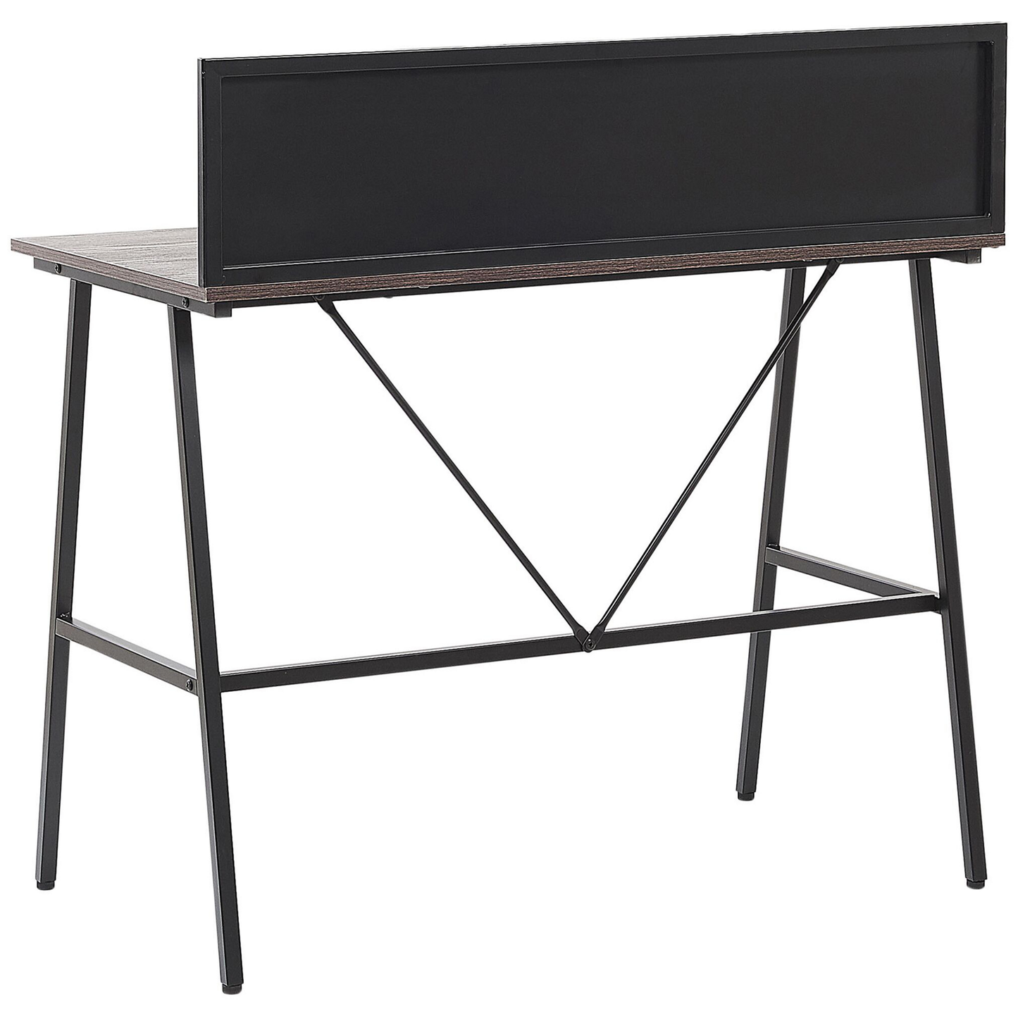 Schreibtisch dunkler Holzfarbton 100 x 50 cm HASTINGS
