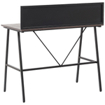 Schreibtisch dunkler Holzfarbton 100 x 50 cm HASTINGS