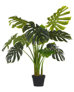 Kunstpflanze im Blumentopf 113 cm MONSTERA PLANT