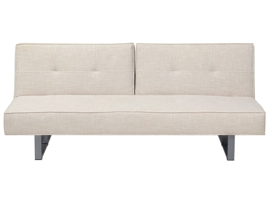 3-Sitzer Schlafsofa hellbeige 190 cm DUBLIN