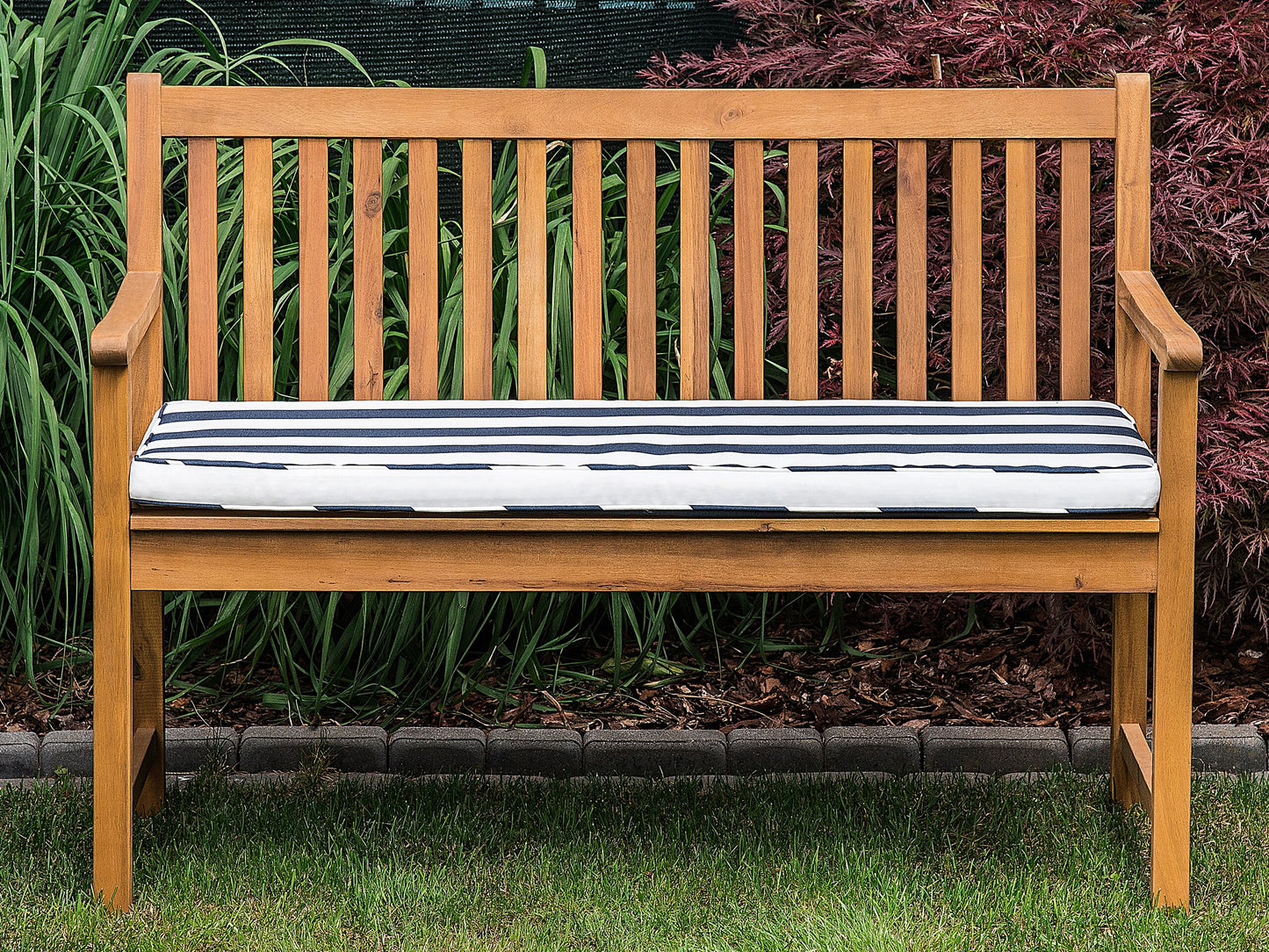 Bankauflage VIVARA 112 x 54 cm Marineblau