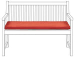 Bankauflage VIVARA 112 x 54 cm Dunkelrot