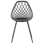 Esszimmerstuhl 2er Set CANTON Schwarz