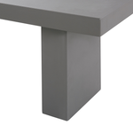 Gartenbank TARANTO 150 cm Beton Grau