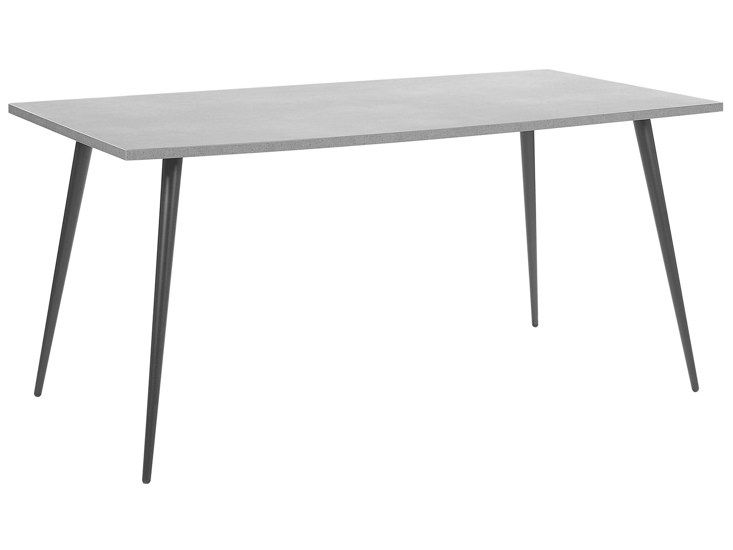 Esstisch SANTIAGO Grauer Betoneffekt 160 cm 80 cm