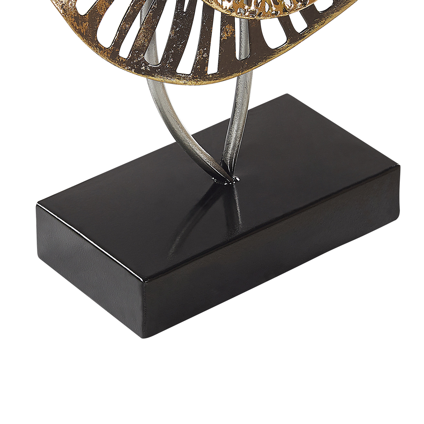 Dekofigur URANIUM Metall Silber