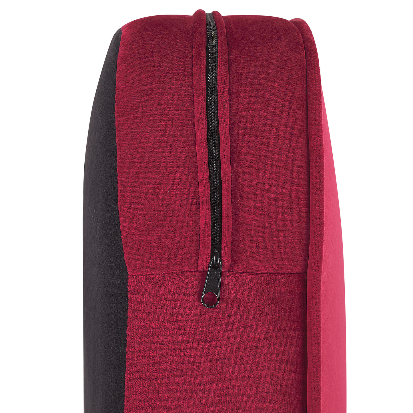 Sessel CHESTERFIELD Samtstoff Dunkelrot