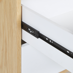 Bücherschrank RICHMOND 139 cm Helle Eiche
