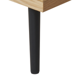 Bücherschrank RICHMOND 139 cm Helle Eiche