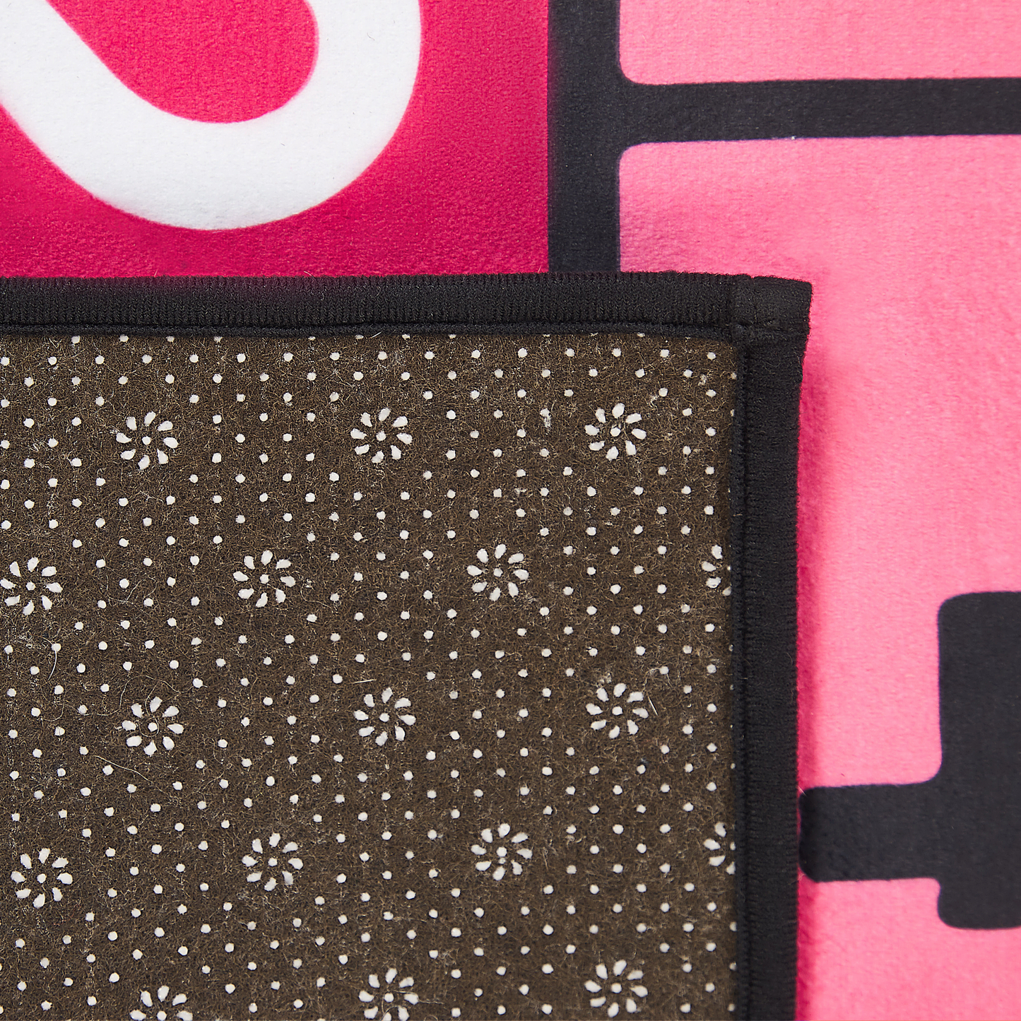 Kinderteppich rosa 80 x 150 cm mit Hüpfspiel Kurzflor HONAZ