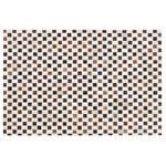Teppich Kuhfell beige / braun 140 x 200 cm Patchwork Kurzflor KAYABEY