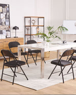 Klappstuhl 4er Set SPARKS Schwarz