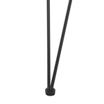 Bistro Set inkl. Kissen TRESTINA Polyrattan Hellbraun