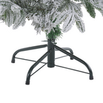 Künstlicher Weihnachtsbaum schneebedeckt 120 cm weiss BASSIE