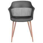 Esszimmerstuhl 2er Set BERECA Schwarz