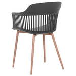 Esszimmerstuhl 2er Set BERECA Schwarz