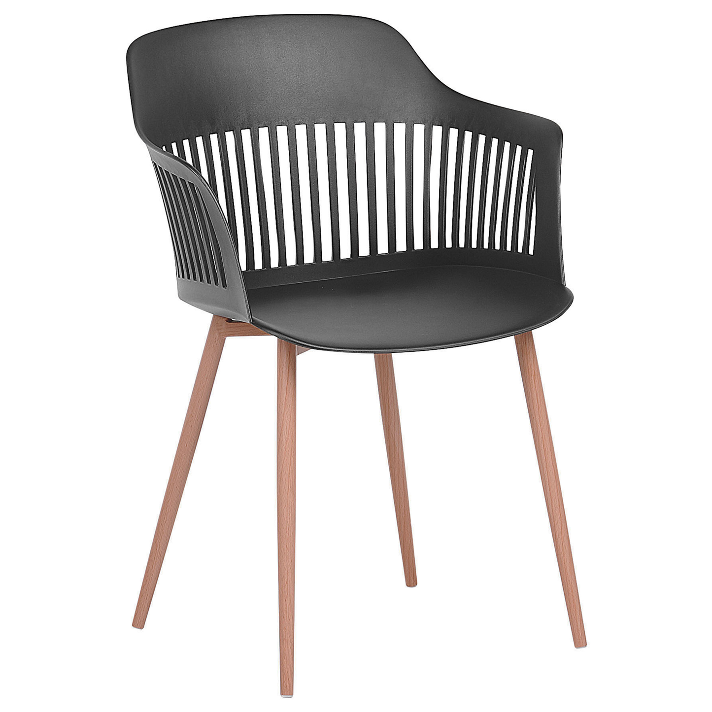 Esszimmerstuhl 2er Set BERECA Schwarz