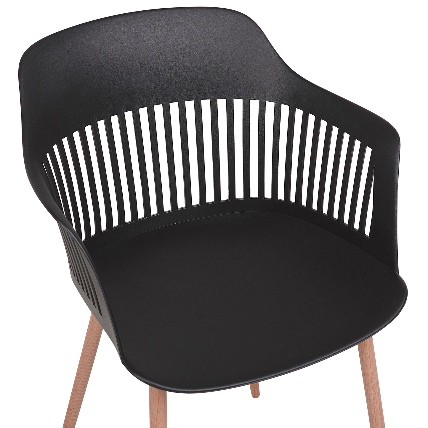 Esszimmerstuhl 2er Set BERECA Schwarz