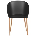 Esszimmerstuhl 2er Set BLAYKEE Schwarz