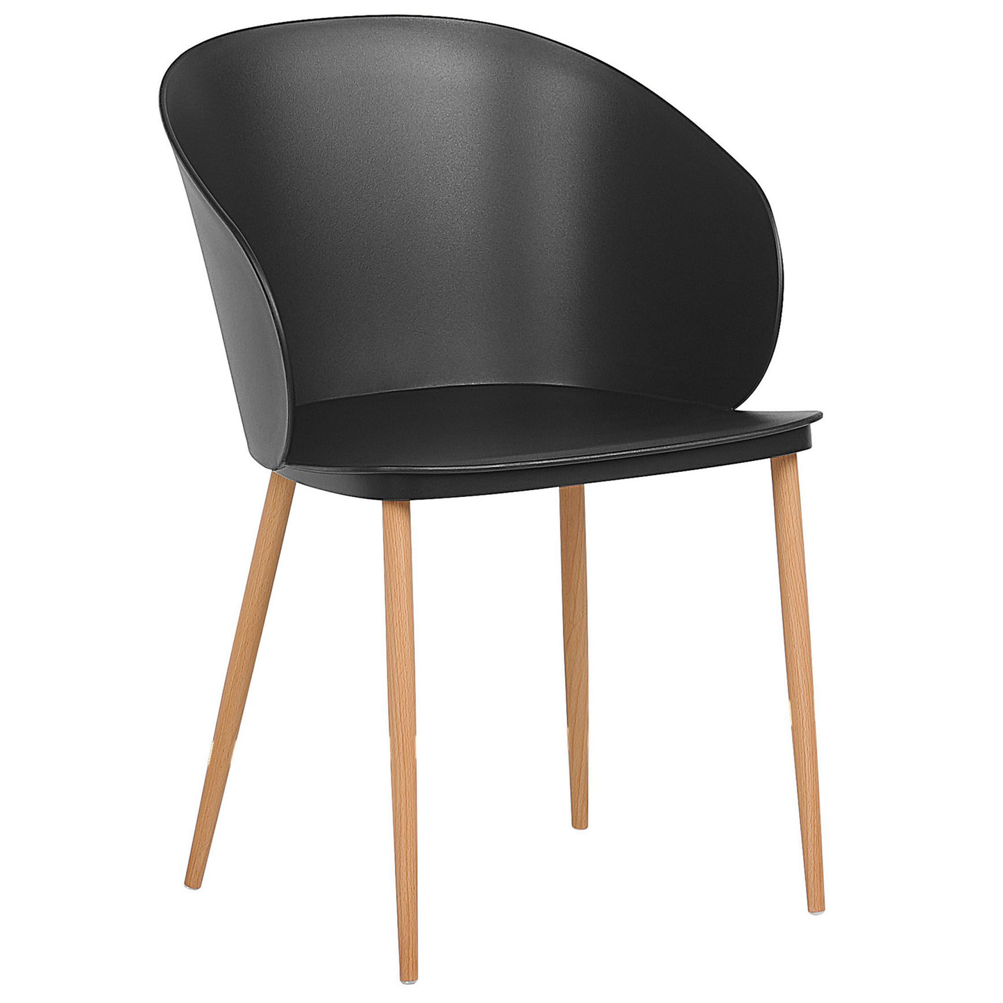 Esszimmerstuhl 2er Set BLAYKEE Schwarz