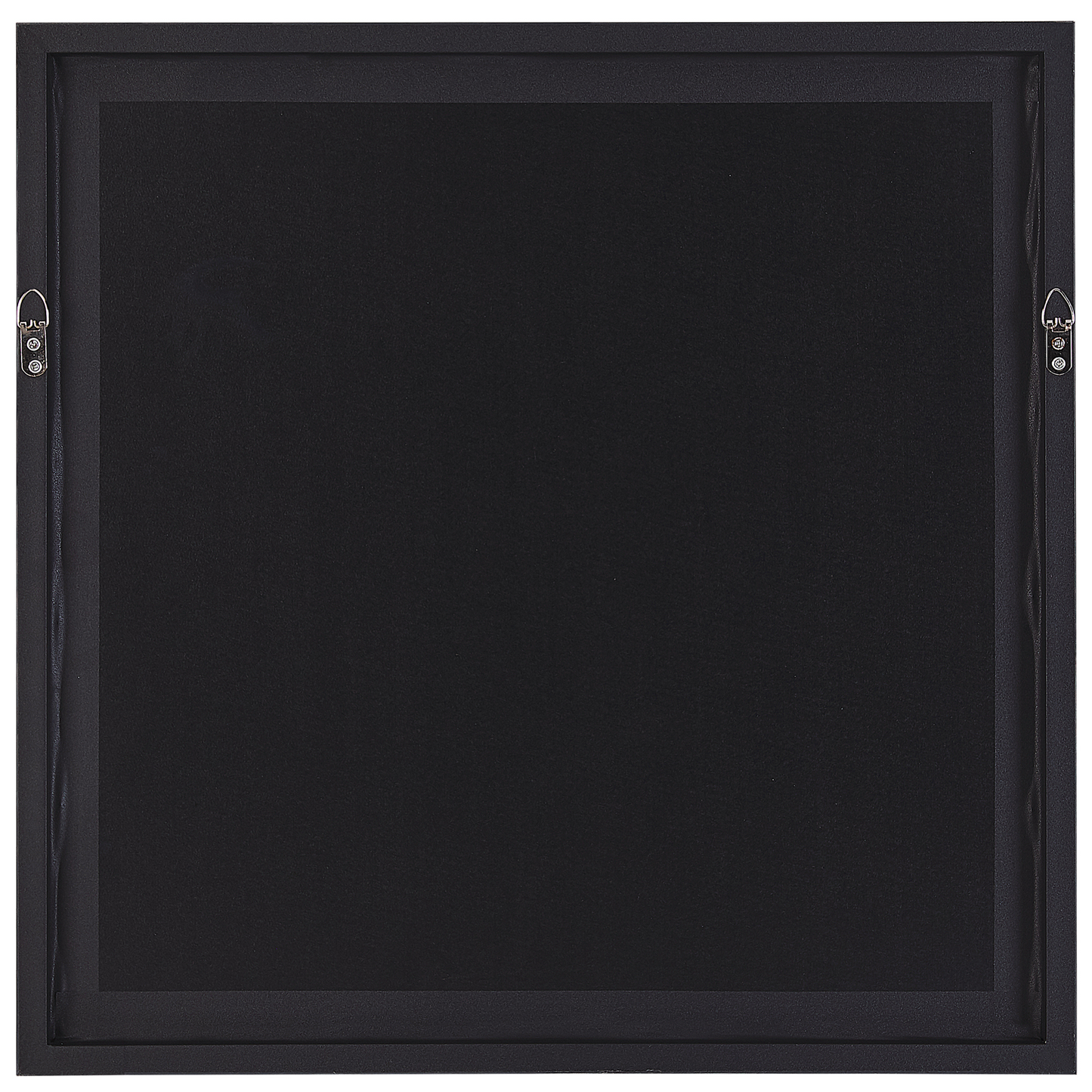 Wandbild mit Rahmen TOGBO Blumenmuster 60 x 60 cm Dunkelbraun