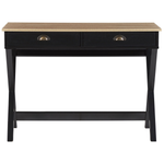 Schreibtisch 103 x 50 cm Schwarz EKART
