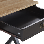 Schreibtisch 103 x 50 cm Schwarz EKART